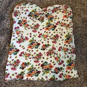 Flower print top